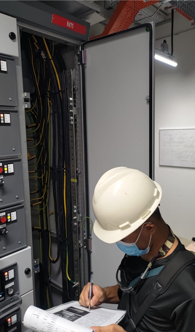 Installing a low voltage switchboard